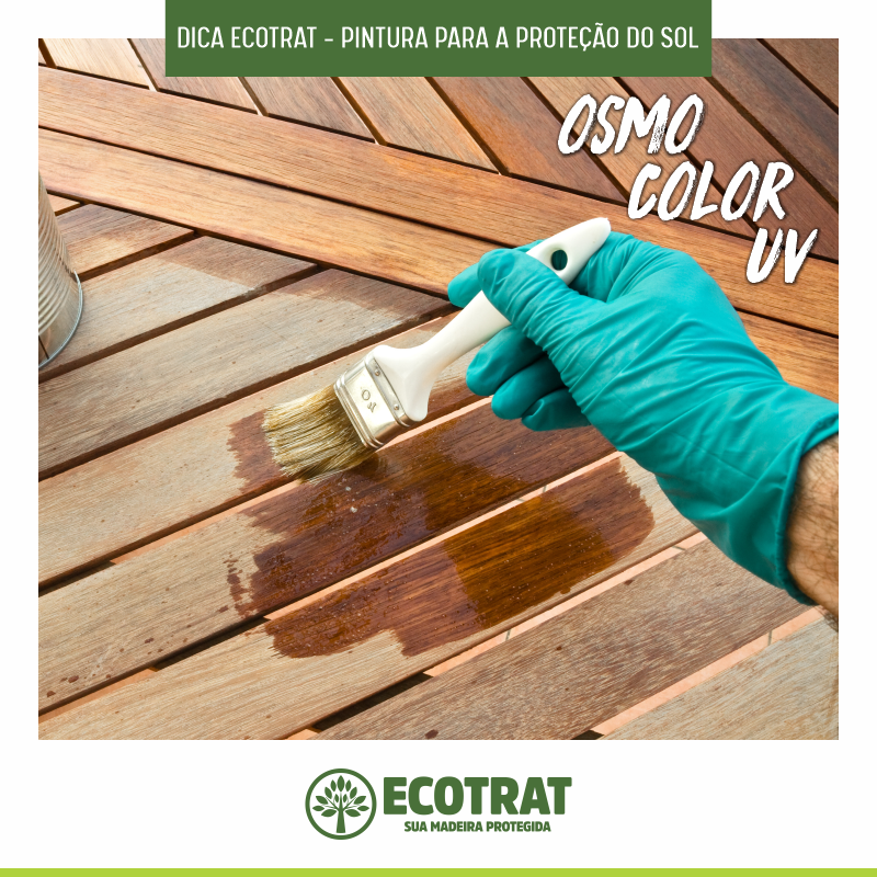 Dica Ecotrat: Pintura para a Proteção da Madeira Tratada